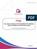 Guideline For Peka b40 Outreach Programme For General Practitioners and Klinik Kesihatan