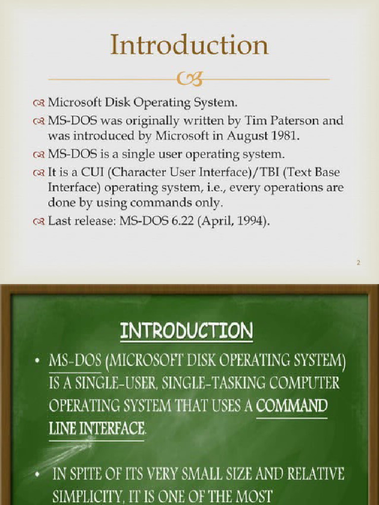MS Dos | Download Free PDF | Computer File | Filename