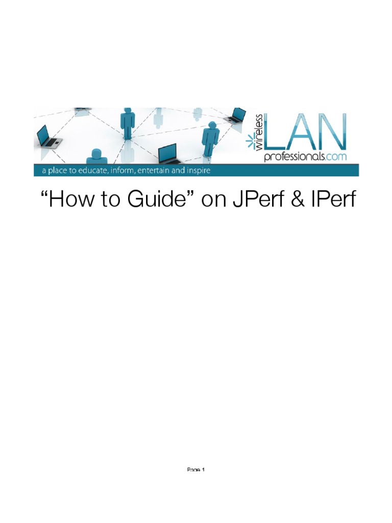 JPerf & IPerf Setup Guide for Windows | PDF | Wireless Lan | Wireless ...