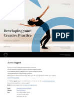 Developing Your Creative Practice - Guidance - June 2023