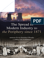 The Spread of Modern Industry To The Periphery Since 1871 by Kevin Hjortshøj O'Rourke, Jeffrey Gale Williamson (Z-Lib - Org) - OCR