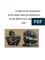 Dominar El Poder de Los Compresores de Aire Diésel - Tipos de Compresores de Aire Diésel y Usos - Guía Paso A Paso