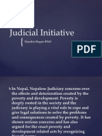 Judicial Innitiative