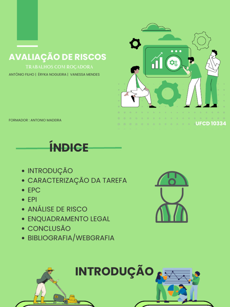 Análise de Risco em Trabalhos com Roçadora | PDF | União Europeia