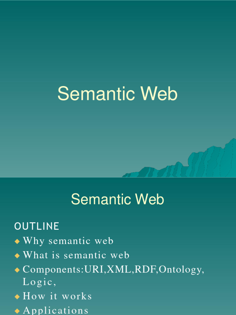 Understanding the Semantic Web Essentials | PDF | Semantic Web | World ...