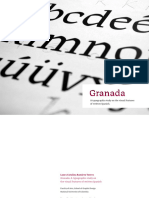 Granada A Typographic Study On The Visua