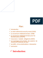 Les Systemes de Couverture Medicale de Base Au Maroc