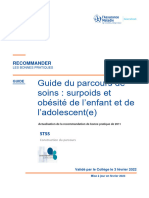 Guide Parcours Surpoids Et Obesite Enfants Adolescents