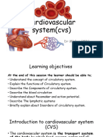 7.cardiovascular System (CVS)