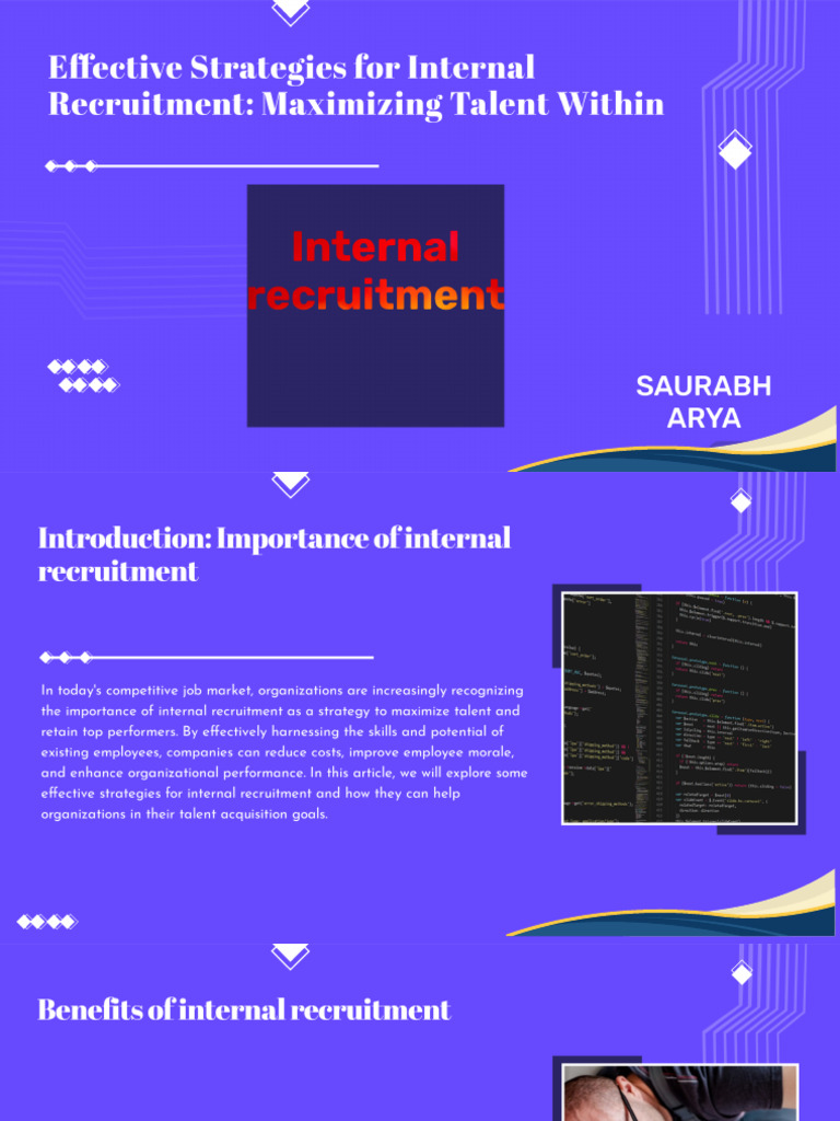 Internal Recruitment PDF