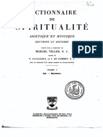 Dictionnaire de Spiritualité, Tome 01 (A-B)