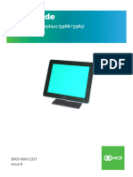 User Guide. NCR X-Series Displays (5968 - 5985) B Issue B