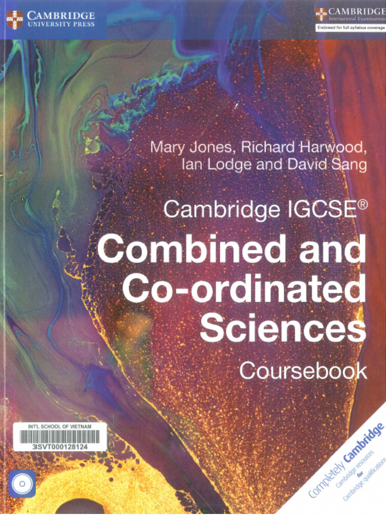 Cambridge IGCSE Combined and Co-Ordinated Sciences Coursebook | PDF