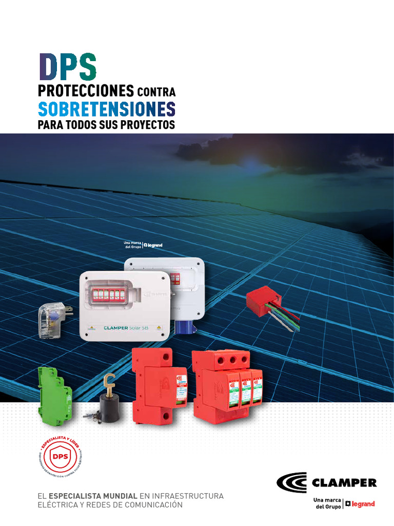 Catalogo DPS Clamper Legrand 2023 | PDF | Ingenieria Eléctrica ...