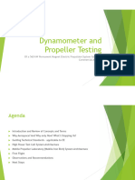 Dynamometer and Propeller Testing