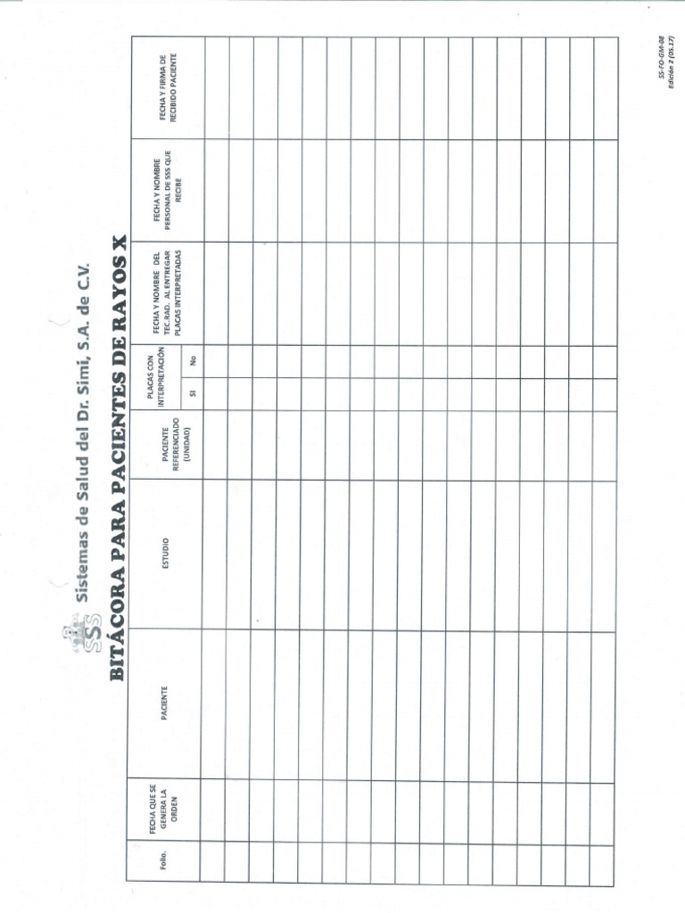 Formato RX | PDF