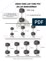 Medidas para Los Tubos de Las Mancuernas 2021pdf