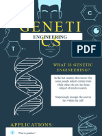 Genetic Engineering Supplemental PPT For Thesis