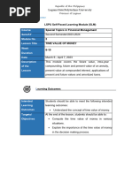 Module 2 Special Topics in Financial Management