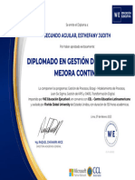 Certificado de Diplomado