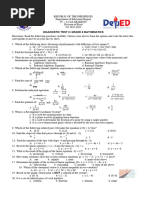 Diagnostic Test G8