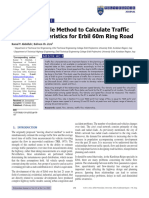 Moving Vehicle Method To Calculate Traffic Flow CH