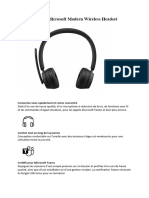 Casque Sans Fil Microsoft Modern Wireless Headset