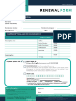 2024 Individual Membership Renewal Form