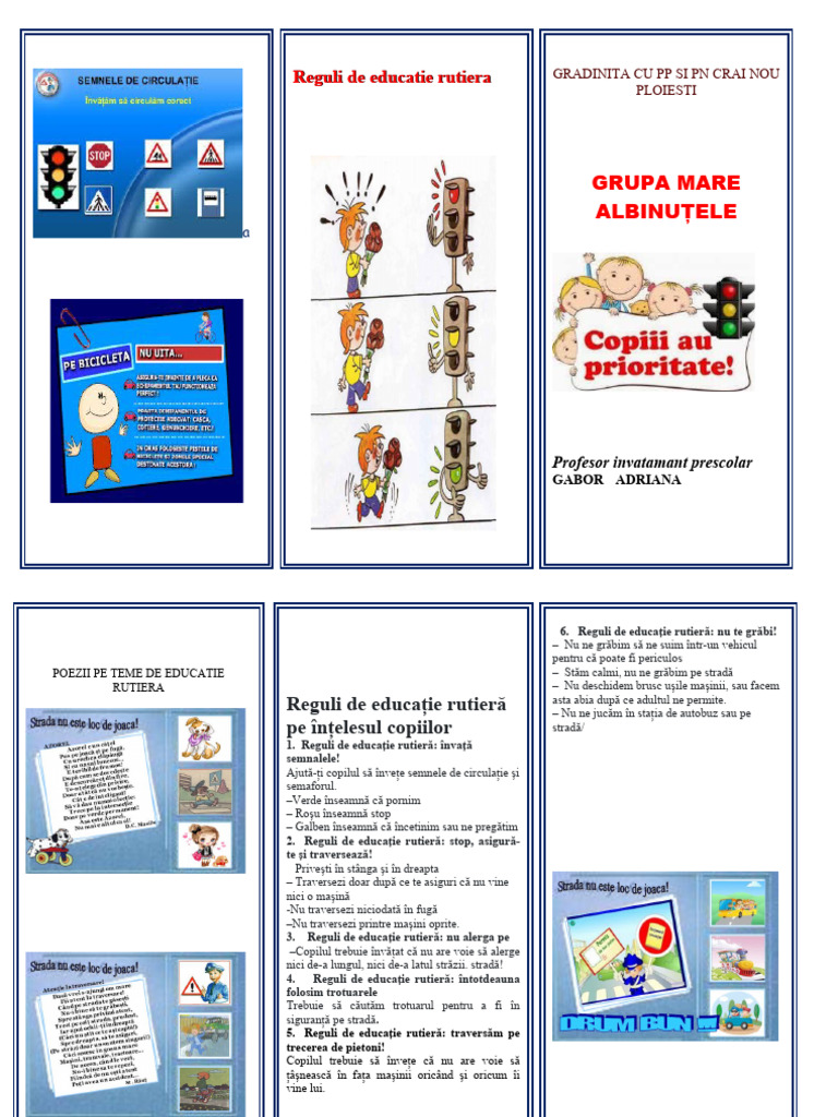 Educatie Rutiera | PDF