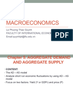 Macroeconomics: Le Phuong Thao Quynh Faculty of International Economics Email:quynhlpt@ftu - Edu.vn