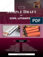 Drafts On Civil Litigation-1