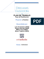 Planificacion Del Proyecto - Dreams Fashion - 6762 6658 6607 6843