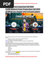 Cs408 Midterm MCQ by Eucation Gatorpdf