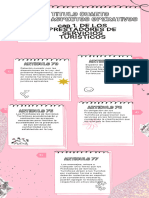 Infografía de Proceso Notas de Papel Aesthetic Rosa Blanco