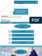 L'informatisation Du Dossier Médical