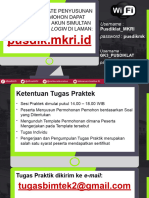 Informasi Dan Ketentuan Tugas Praktek Hanura (Tampilkan Di Kelas 2)