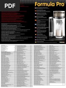 Formula Pro Setting Guide EU