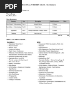 Grade 10 Canadian History Exam Notes | PDF | First Nations | Cold War