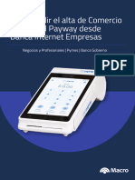 INSTRUCTIVO - PDF ALTA COMERCIO y Terminal PAYWAY