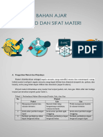 BAHAN AJAR - Wujud Dan Sifat Materi