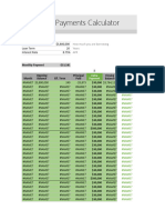 Mortgage Calc With Optional Payments