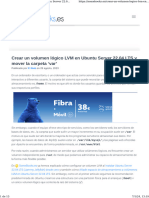 Crear Un Volumen Lógico LVM en Ubuntu Server 22.04 LTS y Mover La Carpeta - Var - SomeBooks - Es