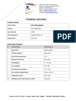 TDS - Zinc - Phosphate