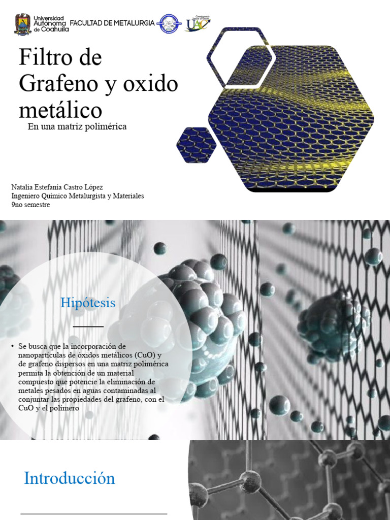 Filtro de Grafeno | Descargar gratis PDF | Grafeno | Carbón