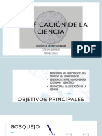 Clasificación de La Ciencia