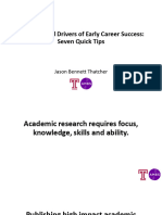 7 Tips For Early Career Publication Success