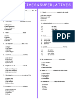 Comparative Superlative