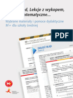 Wybrane Materialy I Pomoce Dydaktyczne M Dla Szkoly Sredniej