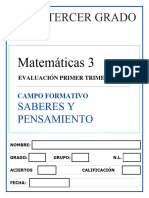 3° Matematicas 3 1T