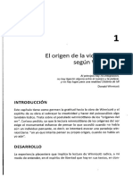 El Orígen de La Vida Mental